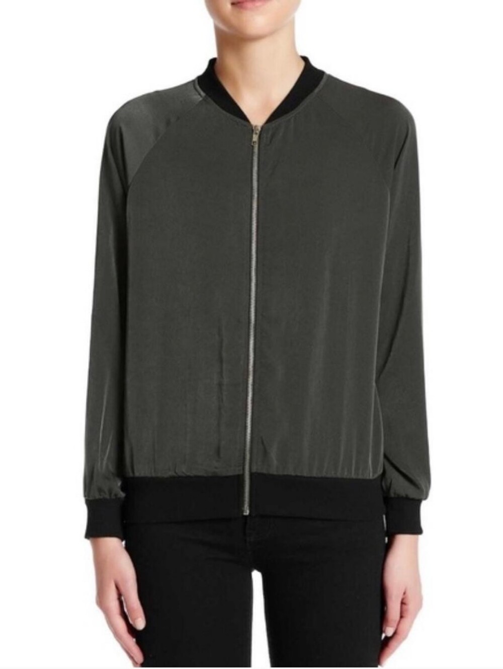 ~~West Kei Green Lightweight Bomber Zip-Up – Size Medium~~